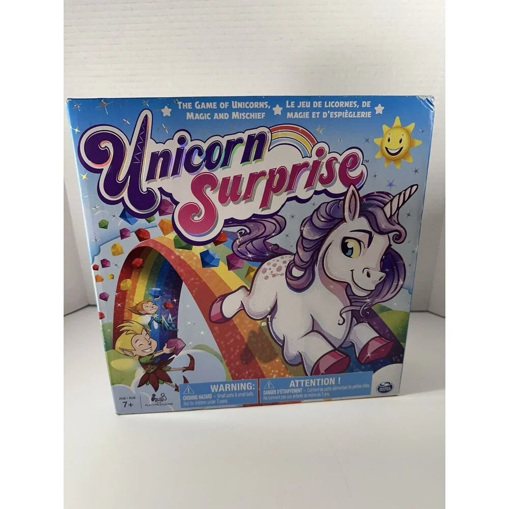Unicorn Surprise Spin Master Board Game Magic And Mischief Sealed Box